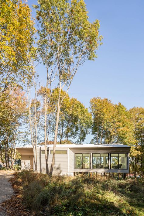 Peaks Island Modern - Contemporary - Exterior - Portland Maine - by Winkelman Architecture | Houzz Winkelman Architecture, Modern Contemporary Exterior, Coastal Cabin, Peaks Island, Contemporary Exterior, Portland Maine, Home Aesthetic, North West, West Coast