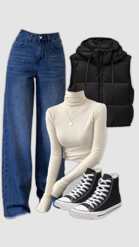 Mode Hijabi, College Outfit, Casual College Outfits, Winter Fashion Outfits Casual, Trendy Outfits For Teens, Everyday Fashion Outfits, Casual Day Outfits, Quick Outfits, Easy Trendy Outfits