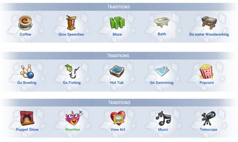 Mod The Sims - 15 New Holiday Traditions Best Sims 4 Mods, The Sims 4 Mod, Sims 4 Seasons, Sims Download, Maxis Match Cc, Sims 4 Traits, Sims Packs, Sims 4 Studio, Matching Outfits Best Friend