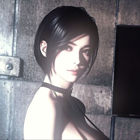 Ada Wong Icon, Ada Resident Evil, Y2k Icons, Resident Evil Collection, Japanese Horror, Ada Wong, Buku Skrap, Oui Oui, Animated Icons