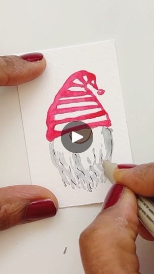 198 reactions · 58 shares | Making this adorable Christmas gnome! 🎄🎅 Super cute, super easy, and perfect for beginners. This festive little guy is bringing all the holiday vibes! Who else loves gnomes during Christmas?

Follow for more holiday art ideas, and share with a friend who’d love this! 🎨✨

#ChristmasGnome #HolidayArt #WatercolorForBeginners #CuteArt #FestiveFun #WatercolorGnome #ChristmasCrafts #HandmadeHoliday #EasyWatercolor #HolidayMagic #GnomePainting #CreativeChristmas #ArtForBeginners #WinterArt #HolidayInspo #WatercolorArt #DIYHolidayDecor #ChristmasVibes #SimpleHolidayCrafts #HandmadeChristmas #WatercolorChristmas #FunHolidayArt #ChristmasDecor #WatercolorMagic #DIYChristmas #HolidayCreativity | Bhawna gupta Easy Holidays Crafts, Watercolor Beginner, Diy Watercolor Painting, Holiday Vibes, Color Magic, Diy Watercolor, Diy Decorations, Crafts Christmas, Diy Holiday Decor