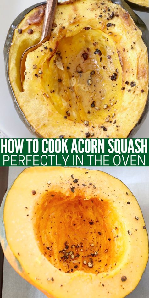 How To Make Acorn Squash In The Oven, How To Cook Squash In Oven, How To Bake Acorn Squash In The Oven, How To Bake Acorn Squash In Oven, How To Bake Squash In The Oven, Ways To Cook Acorn Squash, How To Make Acorn Squash, Baking Acorn Squash In Oven, Acorn Squash Recipe Crockpot