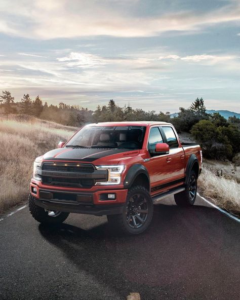 The Roush-tuned F-150 SC and Nitemare both get a supercharged 5.0-liter Ford V-8 that makes 650 hp and 610 lb-ft of torque. Head over to… Roush F150, 4x4 Ford Ranger, Ariana Grande Merch, F150 Platinum, Roush Mustang, Stranger Things Hoodie, Metal Card Holder, Smart Wallet, Ford F Series