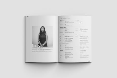 Portfolio Cv Design, Portfolio Content Page Design, Architecture Application Portfolio, Portfolio Introduction Page, Minimalist Architecture Portfolio, Architecture Portfolio Cv, Portfolio Architecture Cover, Professional Architecture Portfolio, Cv Architecture