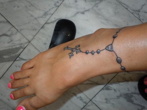 Bracelet Tattoos With Names, Rosary Tattoos, Anklet Tattoos For Women, Stencils Tattoo, Bracelet Tattoos, Tattoo Design Tattoo, Tattoo Pictures, Anklet Tattoos, Faith Tattoo