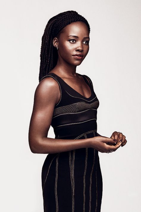 Lupita Nyong'o, Black Actresses, Dark Skin Women, Girl Crushes, Black Is Beautiful, Celebrities Female, A Black, Pretty People, Beautiful People