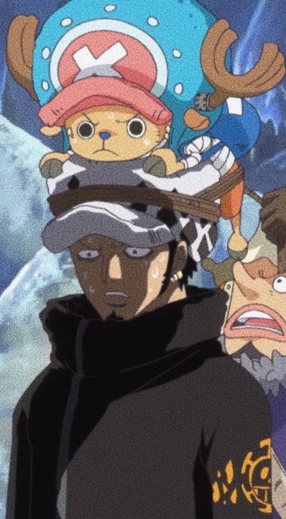 Anime: One Piece. One Piece Fanart Chopper, Law And Chopper One Piece, Chopper And Law, Bepo One Piece, One Piece Screenshots, One Piece Chopper, One Peice Anime, Trafalgar Law, Anime Fandom