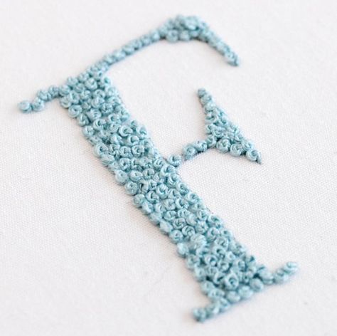 Beginner’s Guide to Hand Embroidered Letters – Clever Poppy Hand Stitch Initials, Small Letter Embroidery, E Embroidery Letter, Hand Embroidered Monogram Letters, How To Embroider Thick Letters, Hand Embroidered Flower Letters, Embroidered Letters, Embroidered Block Letters, Block Letter Alphabet