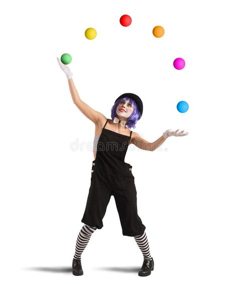 Clown like a juggler. Clown playing with balls like a juggler , #affiliate, #juggler, #Clown, #balls, #playing #ad Clown Photos, Circus Aesthetic, Female Pose Reference, Shotting Photo, Body Reference Poses, Body Anatomy, Human Poses, Character Poses, Body Reference