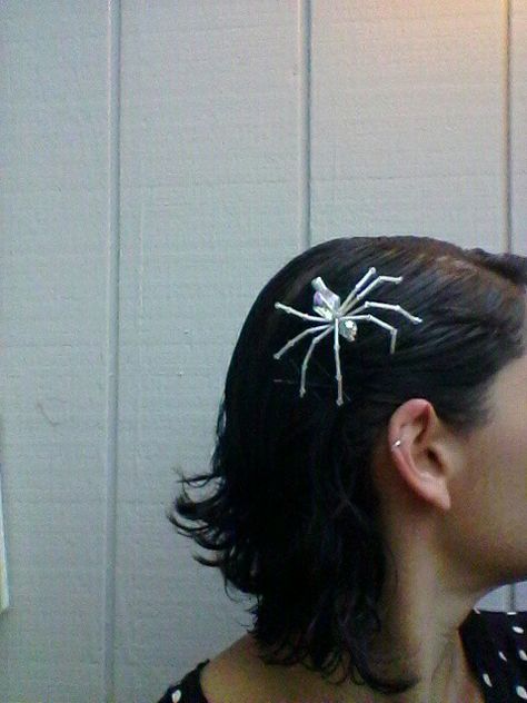 Spider Hair Accessories, Spider Hair Clip, Perfect For Me, Claw Clip, Hair Designs, Dark Aesthetic, Hair Inspo, Hair Clips, Ear Cuff