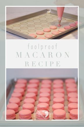 Macarons Recipe With All Purpose Flour, Perfect Macaron Recipe, Cracked Macaron Shells, Easy Maccarone Recipes, Easy Macrons Recipes, Fool Proof Macarons, Foolproof Macaron Recipe, French Macaroons Recipe, Maccarone Recipes