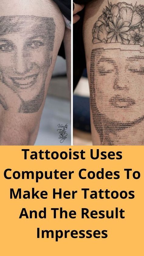 Portraits Of Celebrities, Computer Code, Instagram Vs Real Life, Signs And Symbols, News Presenter, Surreal Photos, Photo Composition, Music Tattoos, Funny Tattoos