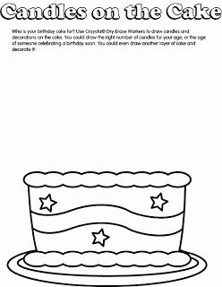 Play With Me: Birthday Printables:  May be able to use as cake template for "I am _____ candles old? Birthday Cake Coloring Page, 28th Birthday Cake, October Preschool, Cake Coloring, Candle Drawing, Cake Templates, Birthday Coloring Pages, Birthday Cake With Candles, Interactive Notebook