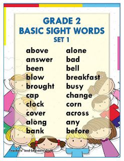 BASIC SIGHT WORDS (Grade 2) Free Download - DepEd Click Grade 2 Reading Materials English, Sight Words Grade Two, Reading Materials For Grade 2 English, Dolch Sight Words Grade 2, Basic Sight Words For Grade 2, Basic Sight Words Grade 1, Spelling For Grade 2, Sight Words For 2nd Grade, Basic Words In English