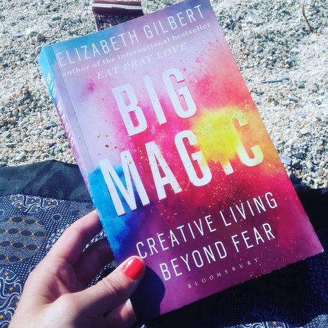 CREATIVITY - The relationship between a human being and the mysteries of inspiration @Gilbertliz #bigmagic #urbansavvydesign #designinspiration #designforconnection #designforlife #airbnbdesigner #airbnbdesign #lovecapetown #inspiration #creativity #beachday#lovelife #designyourlife Big Magic Book, Fear Book, Big Magic, Happy Books, Elizabeth Gilbert, Eat Pray Love, Creative Living, Magic Book, Self Help Books