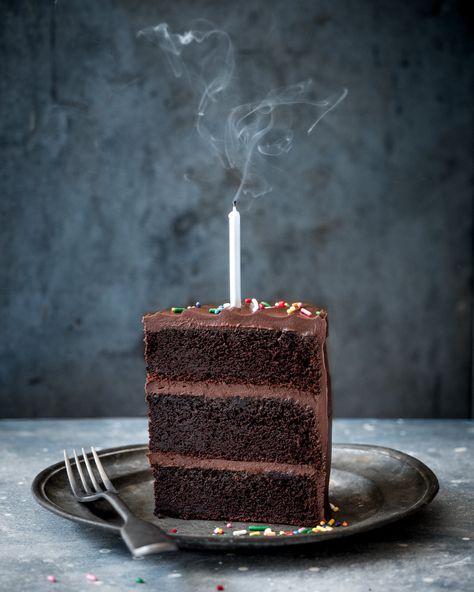 Devils Food Cake — The Boy Who Bakes Perfect Chocolate Cake, Devils Food Cake, Devils Food, Cake Photography, Salted Chocolate, Cake Slice, Food Cake, Round Cake Pans, Food Cakes