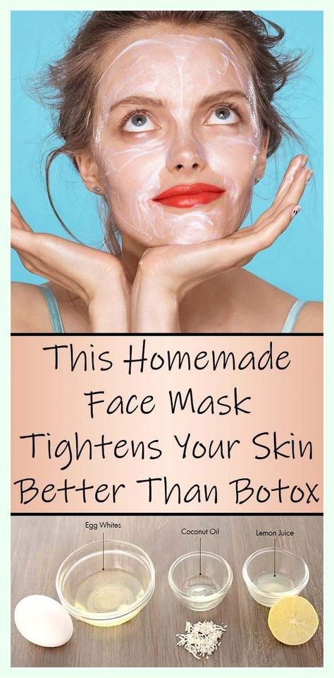 Homemade Face Mask To Tighten Your Skin Faster Than Botox Egg White Face Mask, Homemade Face Mask, Homemade Facial Mask, Homemade Mask, Brown Spots On Face, White Face Mask, Homemade Facials, Face Mask Recipe, Natural Facial