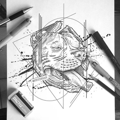 Bully tattoo design on Behance Bully Tattoo, Outline Tattoo, Elements Tattoo, Cowgirl Art, Vintage Cowgirl, American Bully, Custom Tattoo, Inked Girls, Insta Art