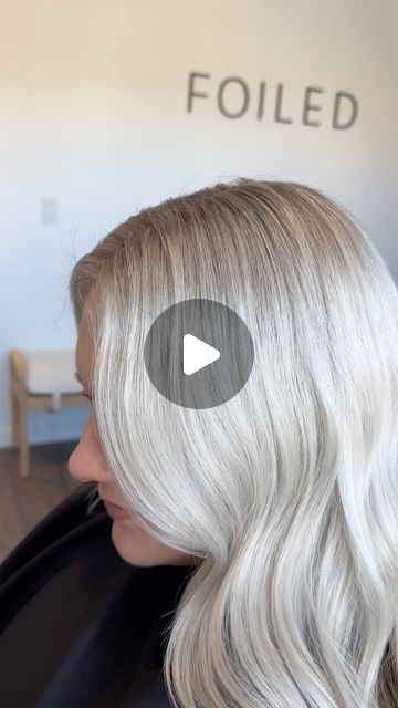 55K views · 2.5K likes | SHANYA KRIEVINS || UTAH BLONDES on Instagram: "My go to white icy blonde formula  Redken Shades EQ 9P 9T 10N 9AA  The secret to getting my cool blondes so bright? 9AA. warmth reflects light- adding a splash of redken shades eq 9AA into your blonde formula keeps your blondes bright and from looking dull  #hairtransformation #hairinspo #blondehaireducation #blondespecialists #hairreels #hairvideos #haircolorist #hairstylistlife #hairstylist #redkenshadeseq #redkenobsessed #redken #behindthechair #modersalon #americansalon" 07nch Shades Eq, Icy Blonde Formula Shades Eq, White Blonde Shades Eq Formula, Bright Blonde Formula Shades Eq, Bright Blonde Shades Eq Formula, Titanium Blonde Hair, Icy Blonde Formula, Blonde Shades Eq Formula, Redken Shades Eq Formulas Blondes