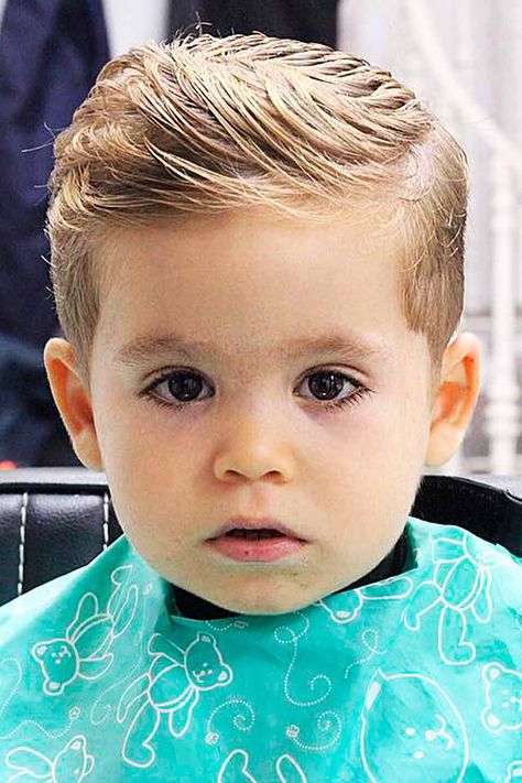 Little Boy Haircuts To Try This Year ★ Side Swept Longer Bangs 7 Year Boy Haircuts, 6 Year Boys Haircut, Six Year Old Boy Haircut, Haircut For 1 Year Baby Boy, Toddler Boy Summer Haircut, First Boy Haircut, Little Boy Haircut Long On Top, Boys Scissor Haircut, Long Toddler Boy Hair