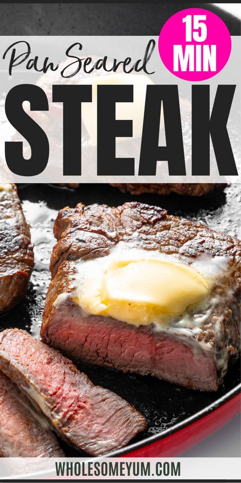 How To Cook Steak On The Stove How To Cook A Perfect Steak On The Stove, Cooking Steak In A Pan, Steaks In Skillet, Cook Tbone Steak On The Stove, Best Way To Cook A Steak On The Stove, How To Make The Best Steak On The Stove, Frying Steak In Cast Iron, Medium Well Ribeye Steak On Stove, Pan Cooked Steak Stove