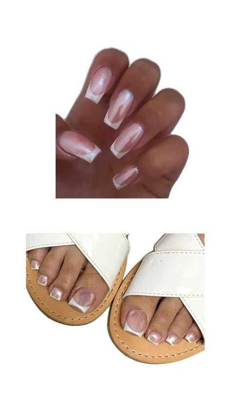 matching toes and fingers!! Toe Nails, Nail Inspo, Nails