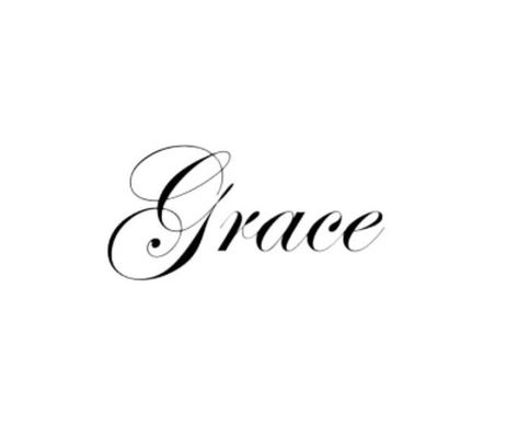 Grace Name, Grace Tattoos, Name Tattoo, Word Tattoos, Tattoo Fonts, Projects For Kids, Tatting, Tattoo Ideas, Calligraphy