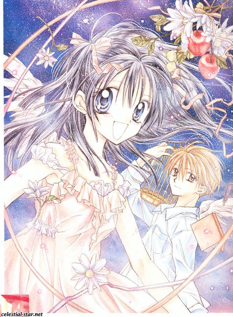 Arina Tanemura Collection image by Arina Tanemura Early 2000s Shoujo Manga, 90s Shojo Manga, Shojo Art Style, 90s Shoujo Manga, Full Moon Wo Sagashite, Arina Tanemura, Yumeiro Patissiere, Shoujo Anime, Shojo Anime