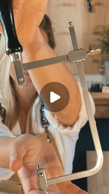 Jessica Hickman-Woolcott on Instagram: "An Introduction to the Jewellers Tools: The Saw 

We’re taking a look at the jewellers tools, what they do and how to use them 💫

Are there any jewellers tools you want to know about? Let us know in the comments!👇💫

#learnsomethingnew #jewellerymaker #jewelleryschool #jewelrytutorial #creativelifehappylife #slowcraft" Jewelers Tools, Jewelry Maker, Creative Life, Jewelry Tutorials, Happy Life, Take That, Let It Be, Tools, Bra