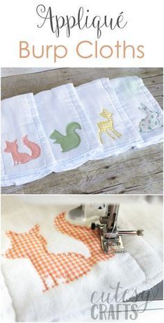 Diy Burp Cloths, Burp Cloths Diy, Diy Bebe, Diy Baby Gifts, Trendy Sewing, Baby Sewing Projects, Beginner Sewing Projects Easy, Baby Burp Cloths, Baby Projects