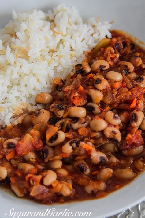 Black Eyed Pea Stew, Black Eye Beans, Egyptian Foods, Blackeyed Pea Recipes, Egyptian Recipes, Blackeyed Peas, Black Eyed Peas Recipe, Pan Dishes, Bean Dishes