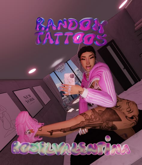 Random Tattoos P.2 | RoselValentina Marigold Sims 4, Sims 4 Mac, Random Tattoos, Sims 4 Couple Poses, Sims 4 Piercings, Sims 4 Tattoos, Sims 4 Cas Mods, The Sims 4 Skin, 4 Poses