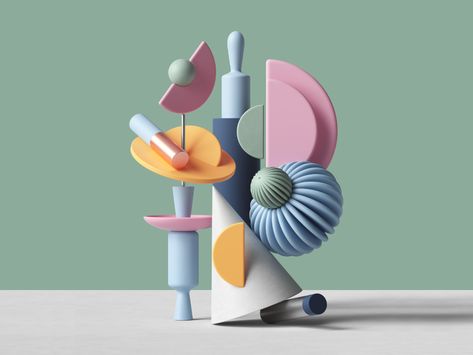 Forms by Peter Tarka on Dribbble Illustration Moodboard, Peter Tarka, Nomad Sculpt, Minimalistic Logo, Art Banner, 3d Cinema, Geometric 3d, 3d Motion, 3d Abstract