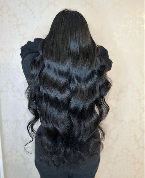 Bluish Black Hair, Faster Hair Growth, Wispy Hair, Long Shiny Hair, Sleek Hair, Hair Tint, Jet Black Hair, Fuller Hair, Hair Laid