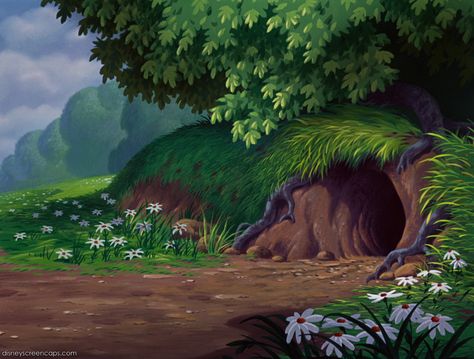 Rabbit hole pic #2 of 2 full resolution Alice In Wonderland Scenes, Alice In Wonderland Background, Pixel Kawaii, Alice In Wonderland Rabbit, Alice In Wonderland 1951, Alice In Wonderland Characters, Disney Crossover, Pinturas Disney, Cartoon Background