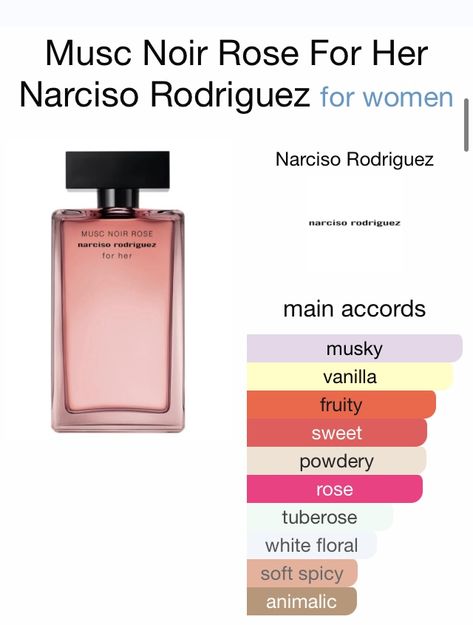 Complimented Perfume, Narciso Rodriguez Perfume, Perfume Notes, Lovely Perfume, Fragrances Perfume Woman, Perfume Photography, Diy Perfume, Vanilla Perfume, Perfume Collection Fragrance