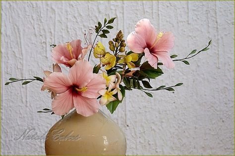 https://flic.kr/p/dx8cwi | hibiscus flower arrangement caesalpinia plumeria. gum paste Hibiscus Flower Arrangement, Plumeria Flowers, Wedding Vases, Wafer Paper, Hibiscus Flower, Wedding Flower Arrangements, Hibiscus Flowers, Gum Paste, Tropical Flowers