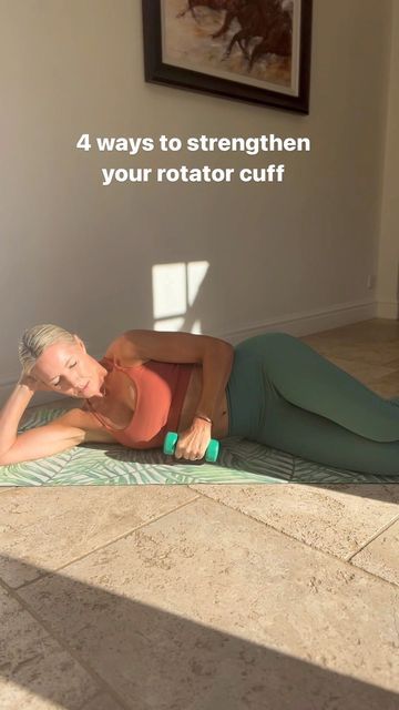 Shoulder Injury Exercises, Rotator Cuff Injury Exercises, Shoulder Rehab Exercises, Strengthen Shoulders, Core Exercises For Women, Rotator Cuff Exercises, Shoulder Pain Exercises, Neck And Shoulder Exercises, Shoulder Rehab