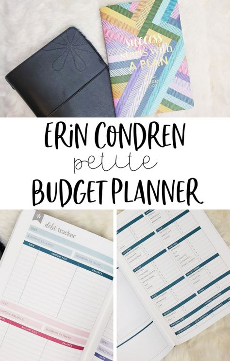 Erin Condren Budget Planner Ideas, Erin Condren Budget Planner, Goal Setting Books, Finance Budget, Budget Stickers, Personal Finance Budget, Debt Tracker, Budget Book, Managing Finances