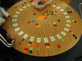 Letter Sorting, Kindergarten Letters, Chalk Talk, Abc Activities, Kindergarten Centers, Preschool Literacy, Letter Activities, Teaching Literacy, Alphabet Preschool