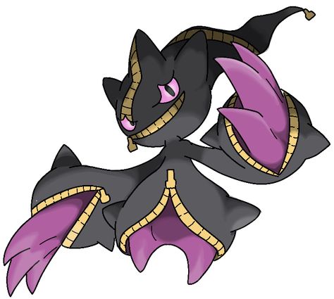 Pokemon Flowers, Pokémon List, Mega Banette, Banette Pokemon, Pokemon List, Mega Evolution Pokemon, Pokemon Mega, Ghost Type Pokemon, Cool Pokemon Cards