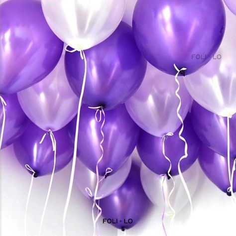 Purple Ombre Balloon Set | Unicorn Party Balloons | Lavender Event Balloons | Mermaid Party Theme Ba Unicorn Party Balloons, Trendy Balloons, Lavender Decor, Violet Aesthetic, Purple Vibe, Purple Balloons, Lavender Aesthetic, Purple Party, Purple Themes