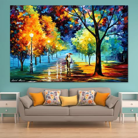 Large Scale Leonid Afremov Embellished Art Discover a stunning 150x230cm high-quality print with hand-painted embellishments, equipped with hanging wire or string, perfect for unique modern home or office decor, and an affordable alternative to original hand-painted art, with larger sizes available upon request and printed on demand. #southaustralia #canvasartprint #art #CanvasArtPrint #artwork #canvasart #adelaide #adelaideart #adelaidehills #artoftheday #CanvasArtistry #canvasartist #sou... Bohemian Painting, Leonid Afremov, Blue Clocks, Hanging Wire, Hand Painting Art, Australian Artists, Home Decor Art, Dream Home Design, Art Day