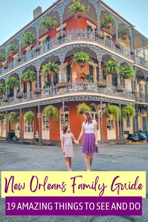 Looking for things to do in New Orleans with kids? Our guide highlights family-friendly attractions like Lafayette Square and the French Quarter, with activities and tours perfect for all ages. Whether you're planning a New Orleans vacation with tweens, teens, or little ones, this New Orleans travel guide offers everything from places to visit to what to eat, including beignets. Explore the best of New Orleans Louisiana with your family! New Orleans Activities, Playground For Adults, New Orleans With Kids, New Orleans Travel Guide, Swamp Tours, New Orleans Vacation, Louisiana Travel, Lafayette Square, Visit New Orleans