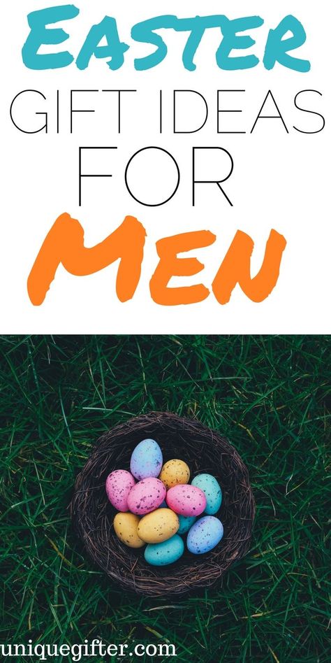 Easter Basket Gift Ideas for Men | Fun things to get my husband for Easter | Easter Egg Hunt items for adults | What to put in an Easter basket for my boyfriend | fun Easter presents for males Basket Gift Ideas For Men, Basket For My Boyfriend, Mens Easter Basket, Basket For Boyfriend, Easter Basket Gift Ideas, Hunting Crafts, Adult Easter Baskets, Basket Gift Ideas, Unique Gifts For Boyfriend