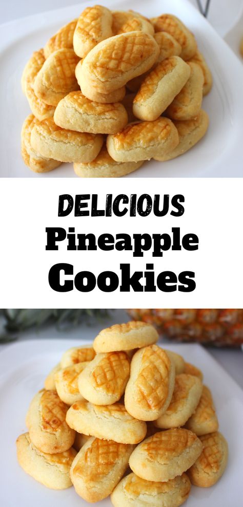 Pineapple Tarts Recipe, Pineapple Tarts, Pineapple Cookies, Baked Pineapple, Bite Size Snacks, Tarts Recipe, Pineapple Tart, Best Snacks, Pineapple Recipes