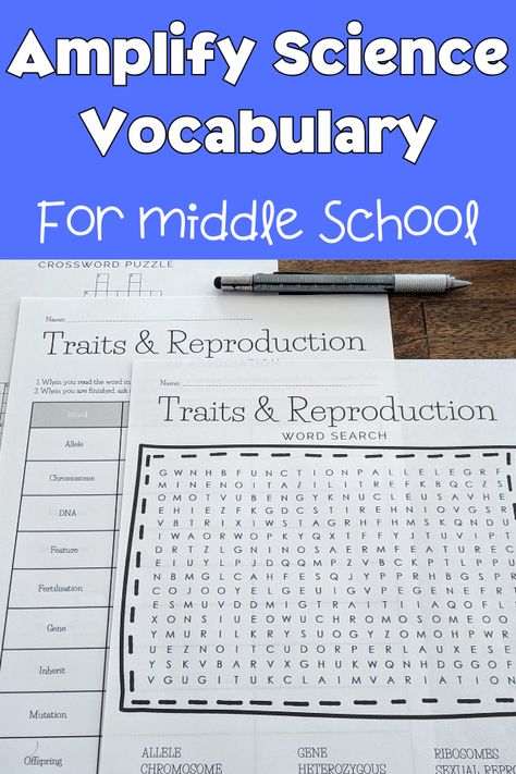 No prep, for early finishers. If you use Amplify Science Curriculum, these worksheets are for you! Amplify Science, Science Vocabulary, Science Curriculum, Vocabulary Worksheets, Early Finishers, Middle School Science, Teacher Life, Teacher Store, Teachers Pay Teachers