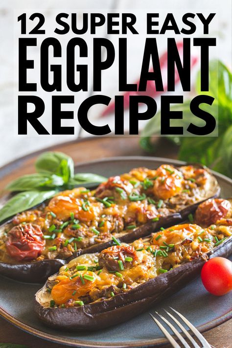 Shredded Eggplant Recipes, Gf Eggplant Recipes, Eggplant Meal Prep Recipes, Simple Eggplant Recipes Healthy, Egg And Eggplant Recipes, Eggplant Recipes Without Tomato Sauce, Vegan Italian Eggplant Recipes, What To Do With Small Eggplants, Twice Baked Eggplant