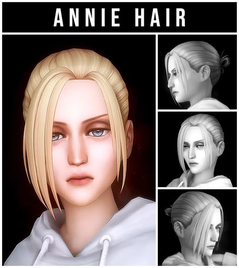 Sims Packs, Ts4 Mods, Sims 4 Anime, The Sims Mods, Pelo Sims, The Sims 4 Packs, Cc Sims4, Annie Leonhart, Sims 4 Mm Cc