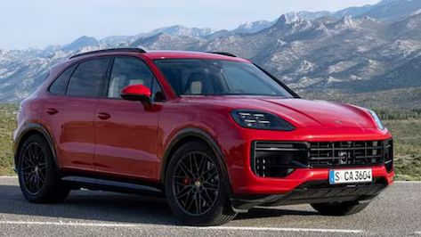 2025 Porsche Cayenne GTS First Look: More Power, More Turbo GT Bits, Same V-8 Excellence Porsche Suv, Porsche Cayenne Gts, Cayenne Gts, Digital Dashboard, Cayenne Turbo, Suv Models, Tv Advertising, New Porsche, Surround Sound Systems